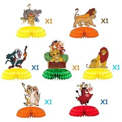 The Lion King Honeycomb Centerpieces 3D Table Decorations Party Supplies