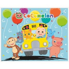 Cocomelon Photo Booth Wall Decor Kit Birthday Party Accessory 60″x48″ BRAND NEW