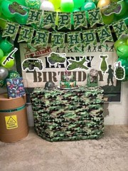 Army Birthday Party Decorations Camouflage Party Decoration Include Camo Happ…