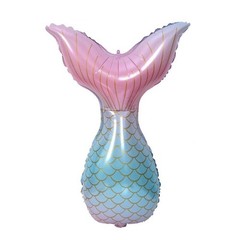 Mermaid Tail and Shell Balloon Set for Magical Under the Sea Parties