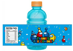 24ct Video Game Party Water Bottle Labels Birthday Baby Shower Decor