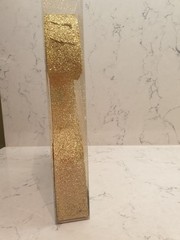 Sparkly gold «21» table decoration 8.25″ 21cm