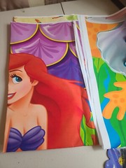 Leftover Ariel Birthday Supplies