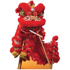 CHINESE NEW YEAR Red DRAGON CARDBOARD CUTOUT Standup Standee Poster Party Decor