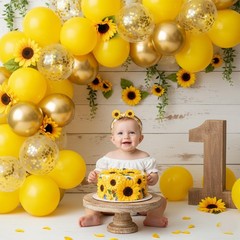 Yellow Balloons 100 Pack 12 inch Round Yellow Latex Party Balloons for Birthd…