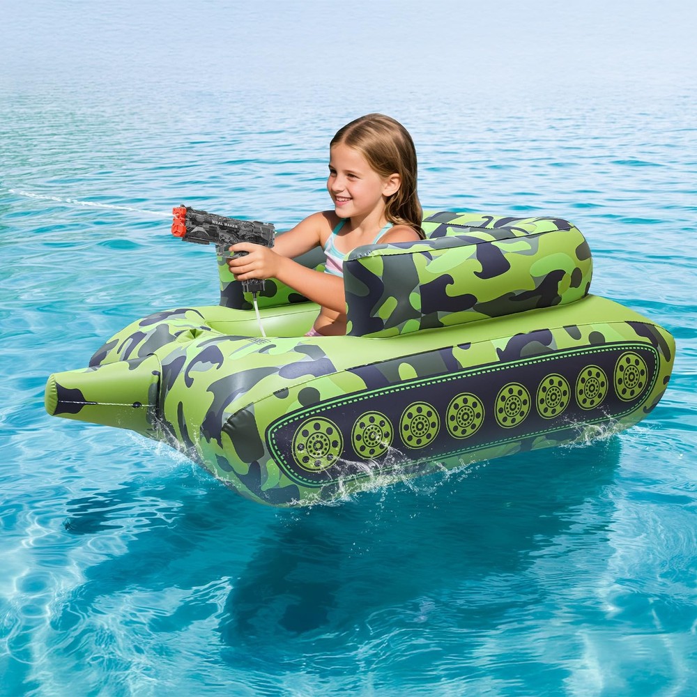 Automatic Electric Water with Pool Floats,Funny Inflatable Tank Pool Floaties…
