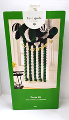 Kate Spade NY x Target Party Décor Kit – Custom Banner, Fans, Honeycombs | NIB