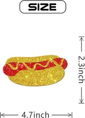 Easy Assemble Hotdog Centerpiece Sticks – Perfect for Baby Showers & Birthdays