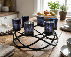 Halloween Decorations for Indoor Gothic Table Centerpieces, Black | Spooky Witch