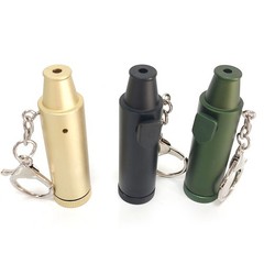 2Pack Metal Storage Box Vial Part Tool Travel Spice Container With Keychain