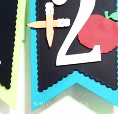Back to School Banner Classroom Banner Homeschooling First Day of School