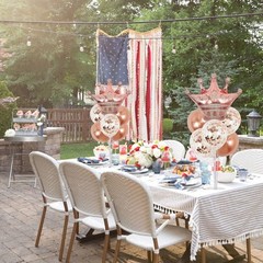 Table Centerpiece Balloons Stand Kit Include Rose Gold Latex Confetti Balloon…