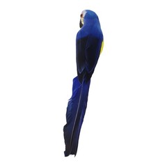 Artificial Feather Parrot Simulation Fake Bird Model Home Garden Lawn Tree Decor