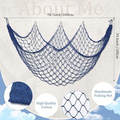 Fish Net Decorations for Party Fishing Net Decorative Themed Party Decor