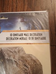 Unique Jurassic World 3D Dinosaur Wall Decoration T-Rex 🦖 NEW pop out Dino Head