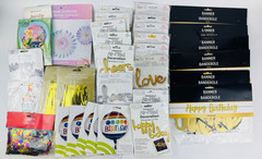Birthday Party Supply Bundle Lot Party Birthday Bundle Supplies 33 Items
