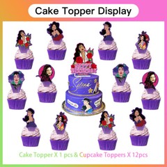 Selena Party Supplies Birthday Decorations Set Balloons Banner Cake Toppers