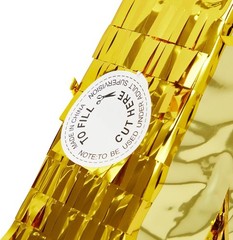Sparkle and Bash Gold Foil Number 40 Pinata – Gold Foil Elegance for 40th Birth
