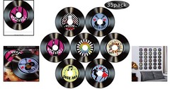 Reusable 50’s Rock and Roll Sign Cutouts – Perfect for Music Festivals & Parties