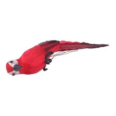 Fake Artificial Parrot Foam Feather Bird Garden Home Decor Yard Lawn Orname