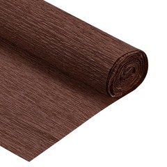 Crepe Paper Roll Crepe Paper Decoration 7.5ft 20 Inch Wide Dark Brown