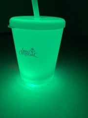Color Changing LED Light Up Short Tumbler Cup with Lid & Straw BUY AND SAVE!!!$$