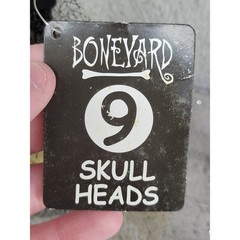 Boneyard 9 Skull Heads Halloween Party Prop Decoration Bag