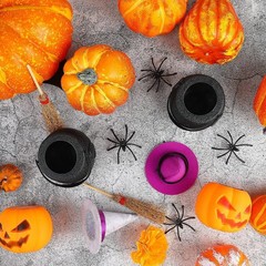 Enchanting 72-Piece Witch Party Kit: Cauldrons, Hats & Spiders for Halloween