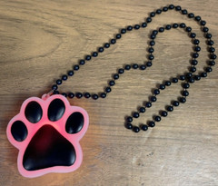 Dog Pawprint Light Necklace Multi-Color Stroller Hanging LED NEW-See Video
