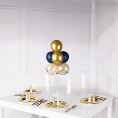6 Sets Balloon Stand Kits, Balloon Sticks with Base for Table Centerpieces Gr…