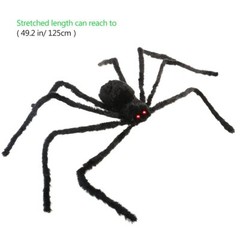 4ft Large Halloween Spider Haunted House Prop Indoor Outdoor Party Garden Decor