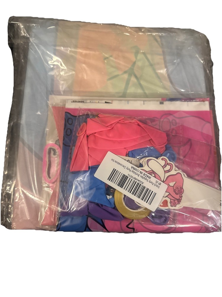Stitch Birthday Supplies Mystery Pack