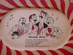 Mixed Lot (10) Paper Plates Daisy Bell Old Folks At Home The Old Oaken Bucket 9″