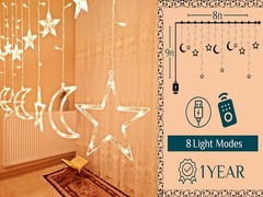OLEEK Ramadan String Lights | LED Ramadan Home Decorations 2026 | Eid Decor Gift