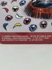 DesignWare Saban’s Power Rangers Ninja Steel 23pc Table Decorating Kit Birthday