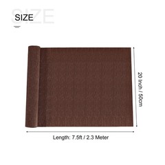 Crepe Paper Roll Crepe Paper Decoration 7.5ft 20 Inch Wide Dark Brown