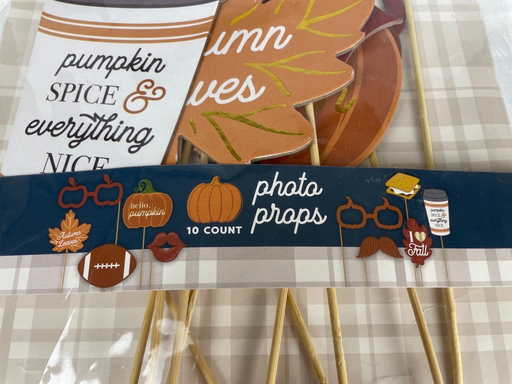 Fall Themed Photo Booth Props