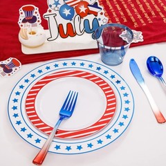 Independence Day Disposable Plates & Cutlery