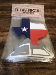 Texas Party Table Decorations 10in Assembled NEW Centerpieces Lone Star State