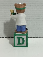 Bronson Collectibles Letter «D» Dennis the Doctor Alpha Block Bear Figurine 5pcs
