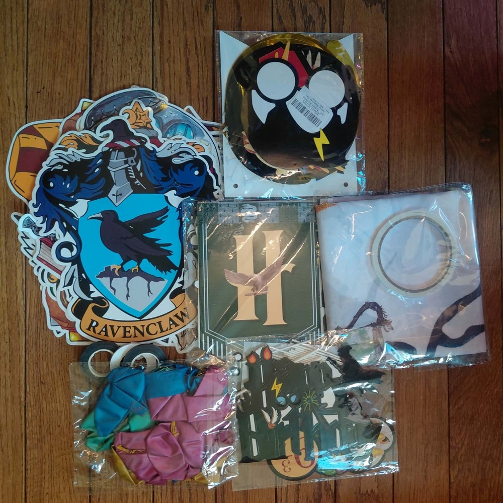 Harry Potter Themed Birthday Party Supplies Variety Lot
