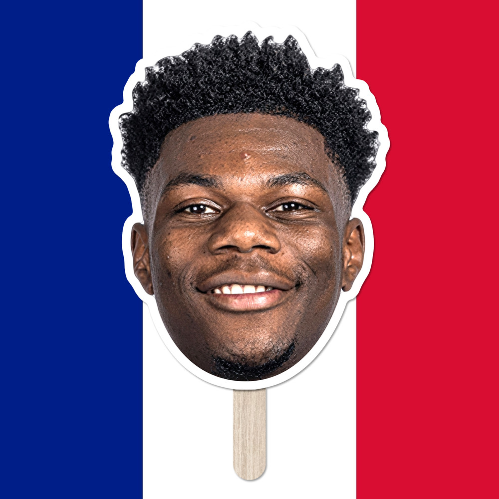 France National Team Big Head Cutout – Kylian Mbappé, Ousmane Dembélé, Olise