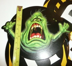 Ghostbusters Party Banner Halloween Decor Decoration Slimer Ghost Busters Logo
