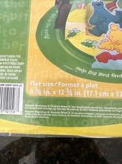 Designware Sesame Street Stand-Up Centerpiece Big Bird Grover Cookie Monster