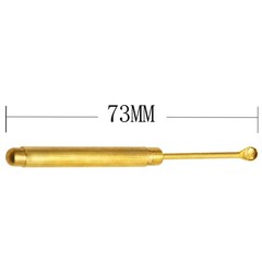 4Pcs Party Accessories For Bullet Dispenser With Keychain Gold Color For Men