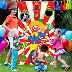 KatchOn, Big Carnival Toss Game Banner – 54 Inch, Carnival Theme Party Decora…