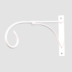 Sturdy Construction 2Pcs Metal Flower Pot Hangers for Long Lasting Use