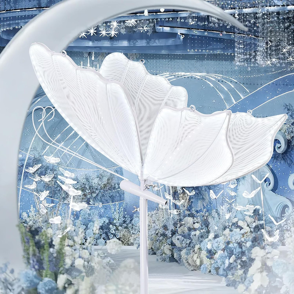 Butterfly Chandelier Floor Lamp – Elegant LED Decoration for Weddings & Parties