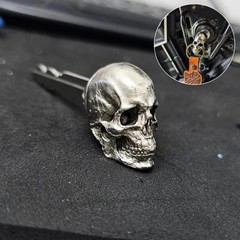 Trend Skull Head Key Ornament Decorative Charm for youthful Fashion Forward
