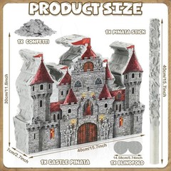 Medieval Castle Piñata for Birthday Party NEW